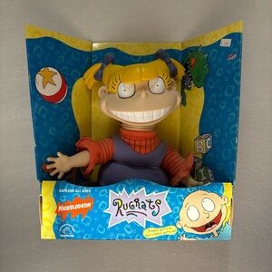 NEW 1997 Nickelodeon Applause Rugrats Angelica Plush Doll
